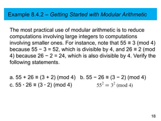 Sides on Modular Arithmetic with Applications to Cryptography.pptx