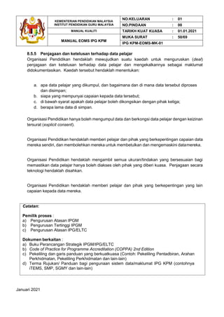 08042021 ipgm-ppk-mk-01 (manual eoms ipg kpm) | PDF