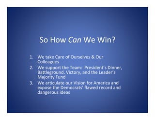 "Why We Can Win"