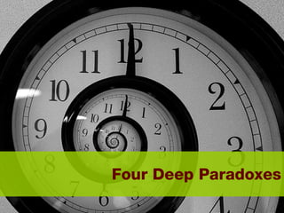Four Deep Paradoxes 
