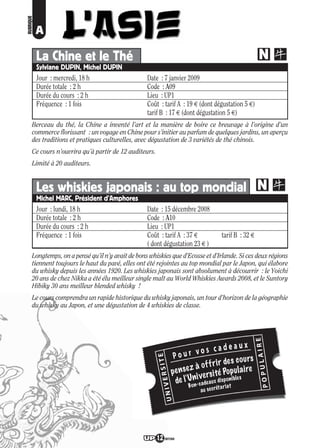 Programme UP Berry 2008/ 2009