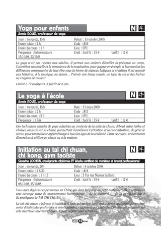 Programme UP Berry 2008/ 2009