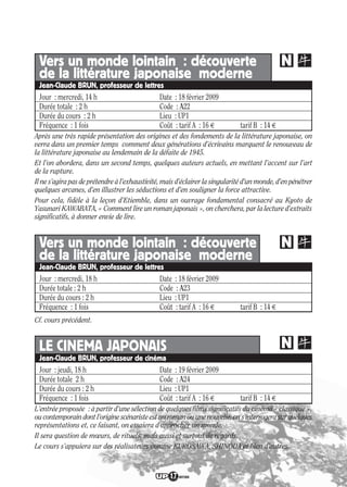 Programme UP Berry 2008/ 2009