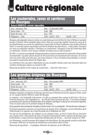 Programme UP Berry 2008/ 2009