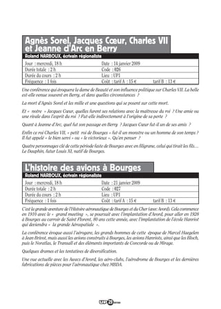 Programme UP Berry 2008/ 2009