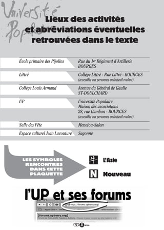 Programme UP Berry 2008/ 2009