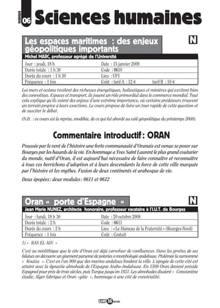 Programme UP Berry 2008/ 2009