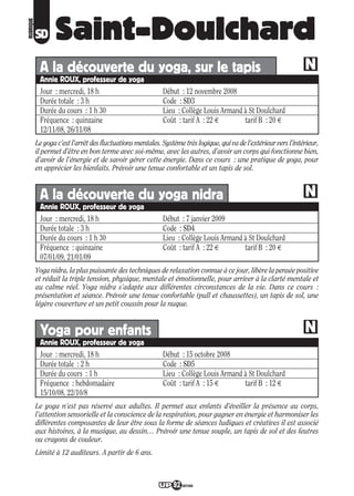 Programme UP Berry 2008/ 2009