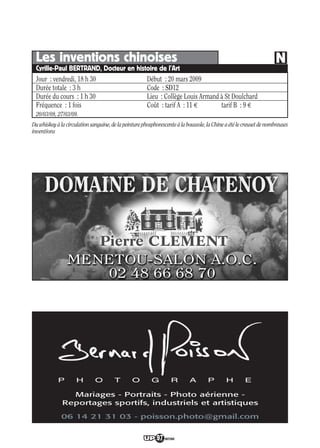 Programme UP Berry 2008/ 2009