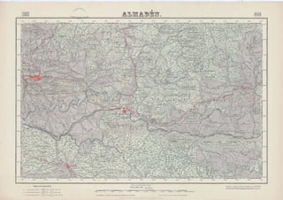 Mapa Topográfico Almadén (año 1953) MTN 0808 1953