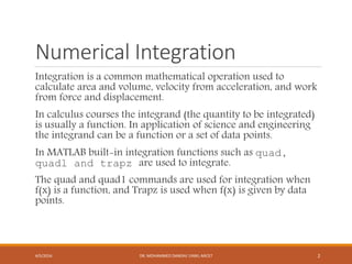 08-09 Chapter numerical integration | PPTX