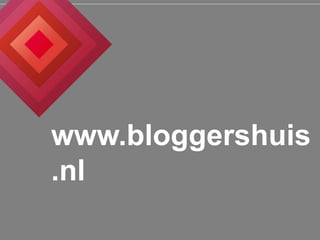 www.bloggershuis
.nl
 