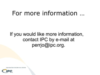080930 Ipc 2152 Standard For Determining Current Carrying Capacity | PPT