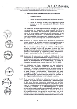 RESOLUCIÓN VICEMINISTERIAL 081 - 2015