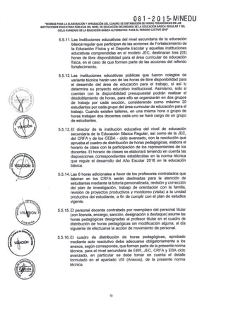 RESOLUCIÓN VICEMINISTERIAL 081 - 2015