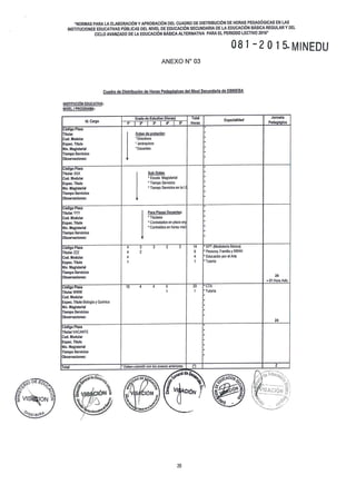 RESOLUCIÓN VICEMINISTERIAL 081 - 2015