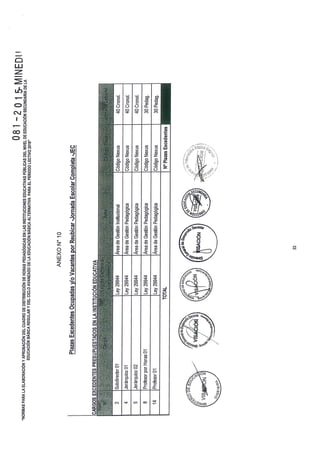 RESOLUCIÓN VICEMINISTERIAL 081 - 2015