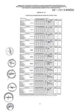 RESOLUCIÓN VICEMINISTERIAL 081 - 2015