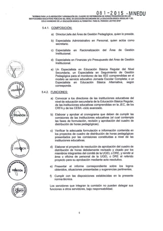 RESOLUCIÓN VICEMINISTERIAL 081 - 2015