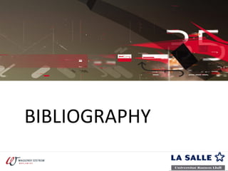 BIBLIOGRAPHY 