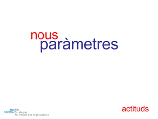 nous paràmetres actituds 