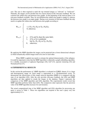 A COMPARATIVE STUDY OF DIMENSION REDUCTION TECHNIQUES FOR CONTENT-BASED ...