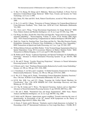A COMPARATIVE STUDY OF DIMENSION REDUCTION TECHNIQUES FOR CONTENT-BASED ...