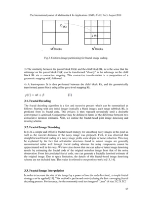 Analysis of Multi Resolution Image Denoising Scheme using Fractal ...