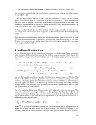 Analysis of Multi Resolution Image Denoising Scheme using Fractal ...