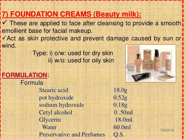 liquid foundation formulation pdf