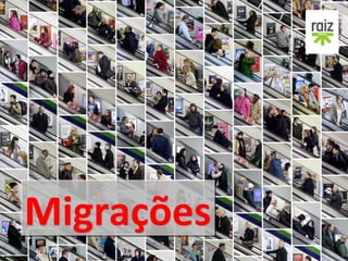 Migrações
Geografia - 8.º ano

 