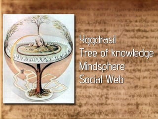 Yggdrasil
Tree of knowledge
Mindsphere
Social Web
 