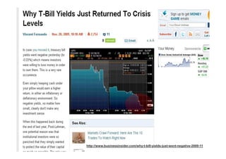 http://www.businessinsider.com/why-t-bill-yields-just-went-negative-2009-11
 