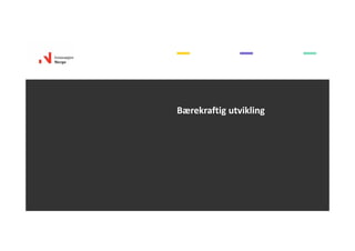 Bærekraftig utvikling
 