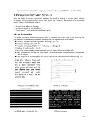Segmented Paper.pdf DEVNAGARI DOCUMENT SEGMENTATION USING HISTOGRAM APPROACH | PDF