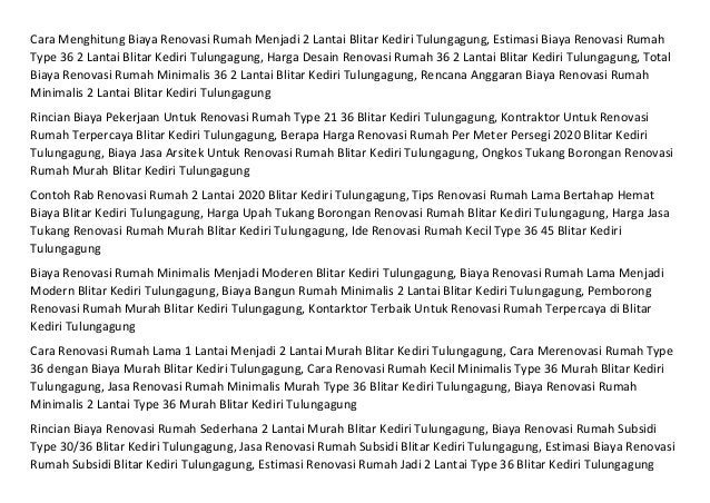 0812 3386 3798 Biaya Bangun Rumah Minimalis 2 Lantai Blitar Kediri Tu