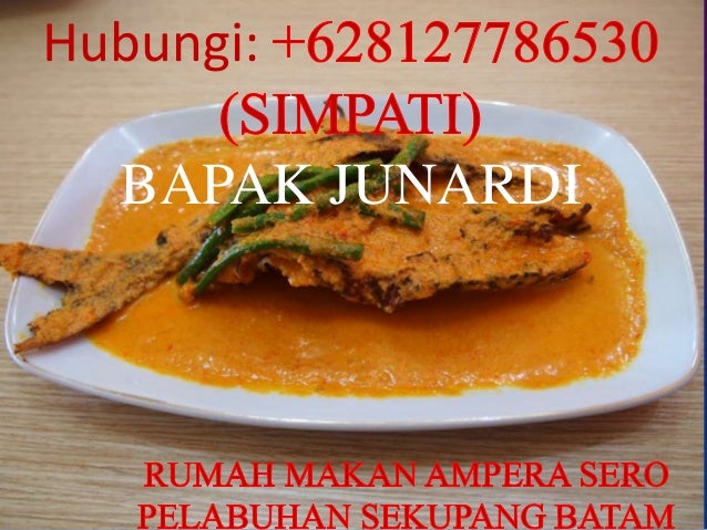 Masakan padang kuah kuning pelabuhan sekupang batam 0812 