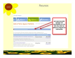 Instruções para Dgroups