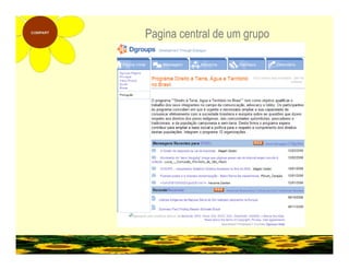 Instruções para Dgroups