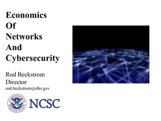 Economics Of  Networks  And Cybersecurity  Rod Beckstrom Director [email_address] 