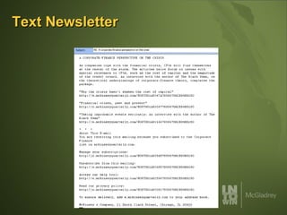 Text Newsletter 