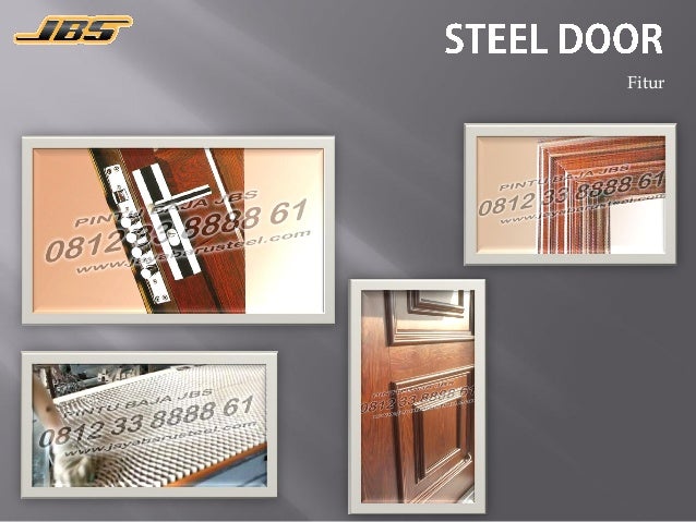 0812 3388 8861 JBS Perusahaan Steel Door Model  Pintu  