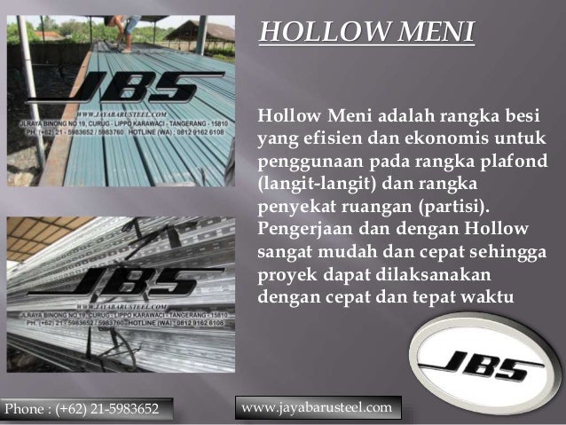 0812 33 8888 61 jbs besi hollow meni distributor 0812 33 8888 61 jbs besi hollow meni distributor