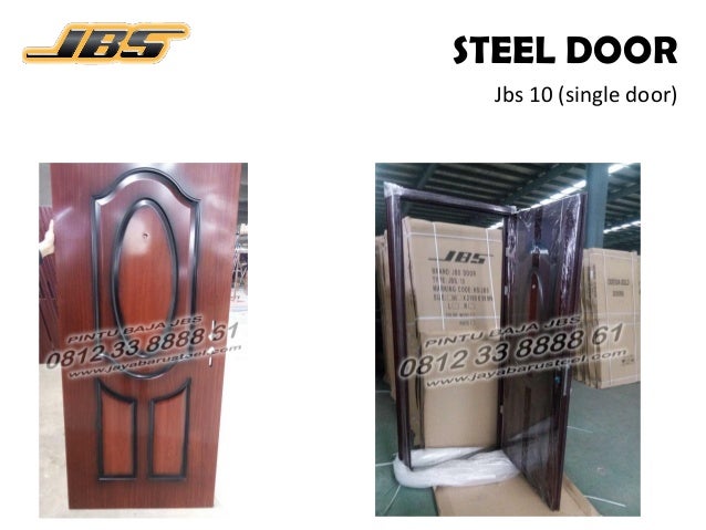 0812 3388 8861 JBS Desain Steel Door Cara  Membuat  Pintu 