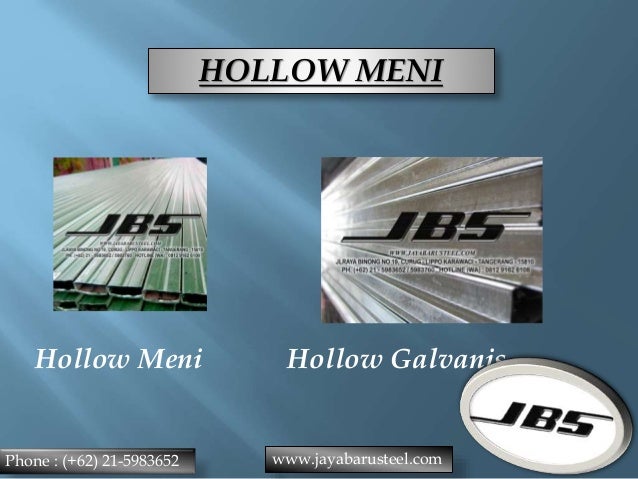 081233888861 (JBS), Besi Hollow Meni, Distributor Hollow 