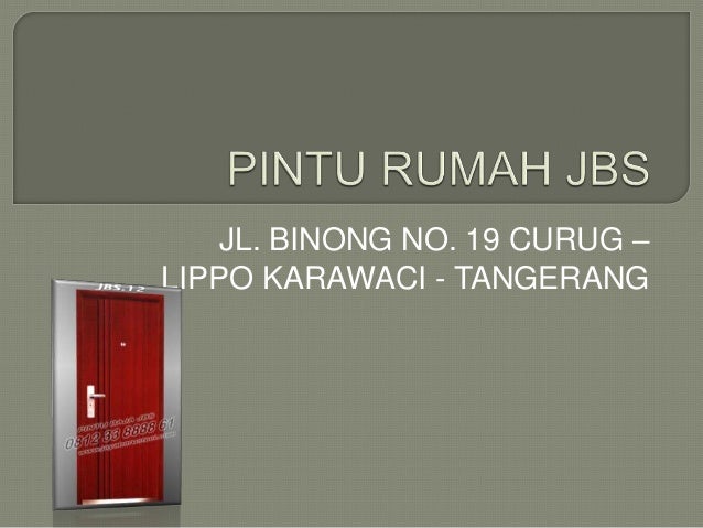 0812 9162 6105 Jbs Pintu Panil Pintu Rumah Minimalis Terbaru 2018