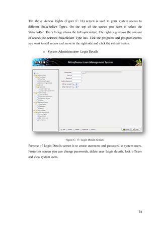 BIT (UCSC) Final Year Project - Microfinance Loan Management System BIT (UCSC) Final Year Project - Microfinance Loan Management System