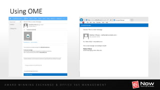 Office 365 Message Encryption | PPTX