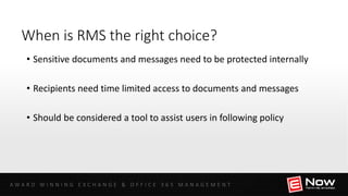 Office 365 Message Encryption | PPTX