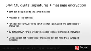 Office 365 Message Encryption | PPTX